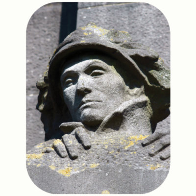 IJzergedenkteken - Dit monument gedenkt de gesneuvelden in de Slag om de IJzer.