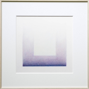blue purple | pencil on paper | untitled | 2016