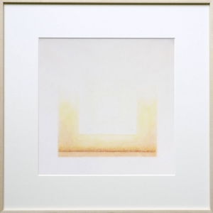 orange yellow | pencil on 2 layer paper | untitled | 2017